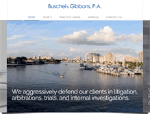 Tablet Screenshot of bglaw-pa.com